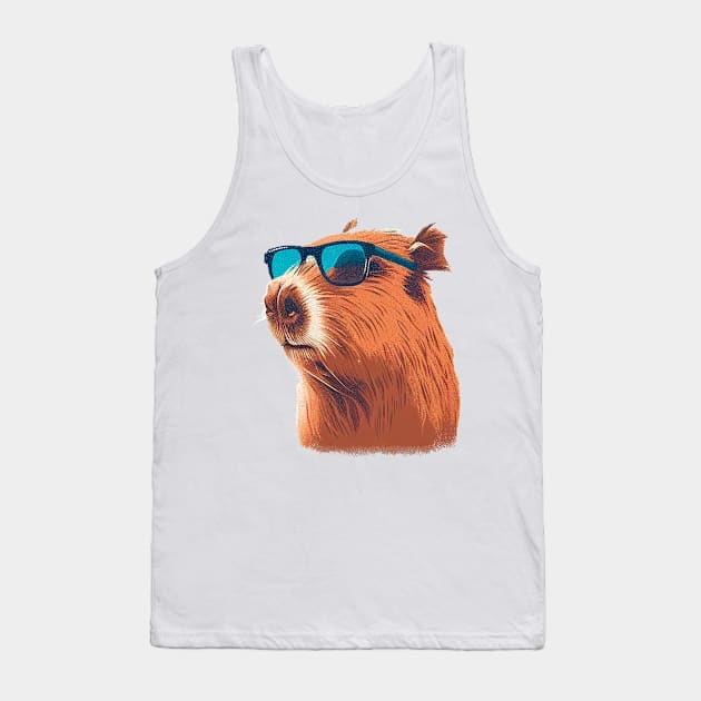 Deal with it capybara Tank Top by stkUA